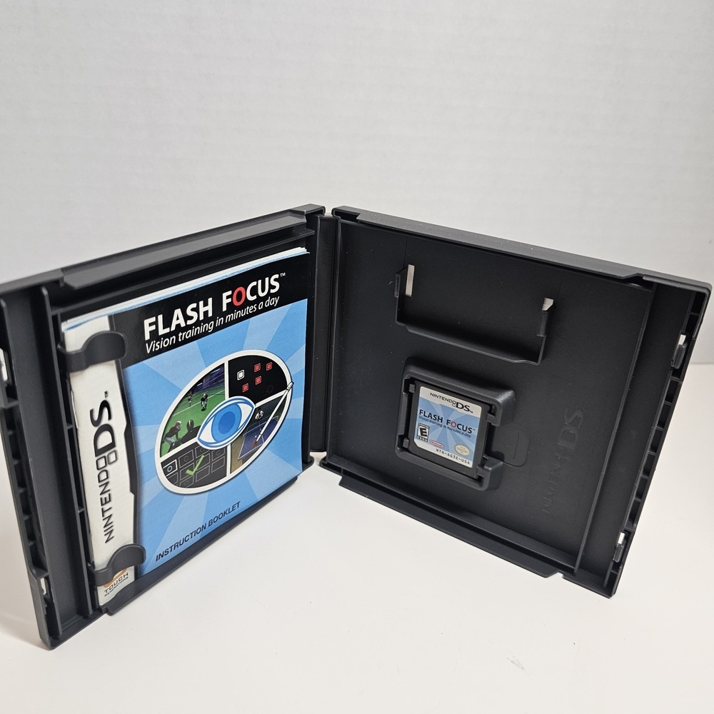 Flash Focus: Vision Training in Minutes a Day (Nintendo DS, 2007)‎